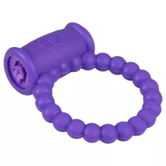 Easytoys - vibračný erekčný krúžok (fialový)