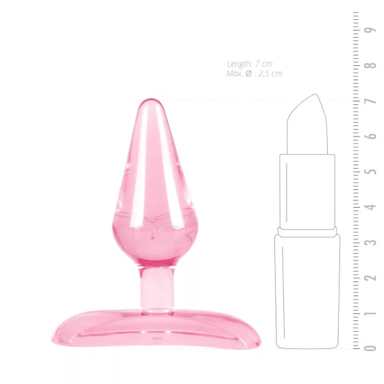 Easytoys The Assifier - mini análna zátka (ružová)