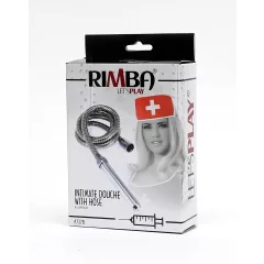   Rimba - análny sprchový set s hadicou - hliník - strieborný