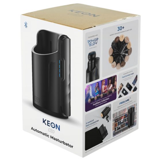 Kiiroo Keon Automatický - masturbátor doplnok (čierny)