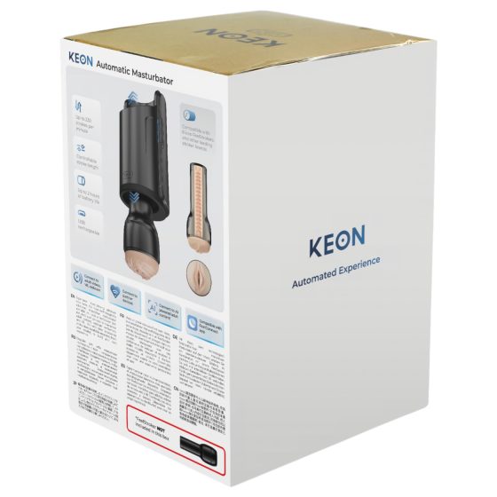 Kiiroo Keon Automatický - masturbátor doplnok (čierny)
