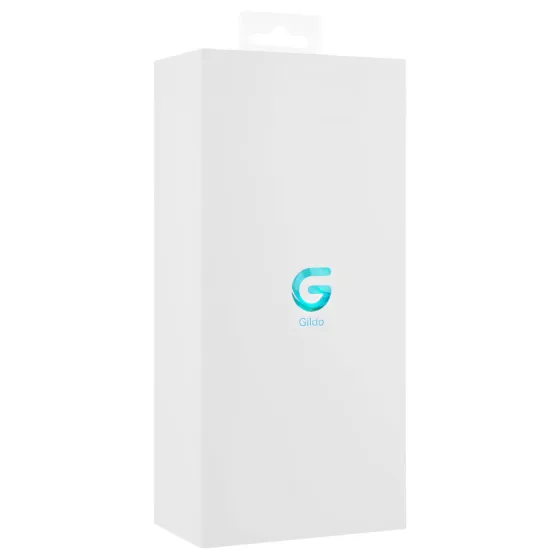 Gildo Glass No. 20 - sklenené dildo s výstupkami - priehľadné