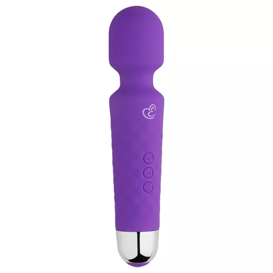 EasyToys - mini masážny vibrátor - nabíjateľný - fialový