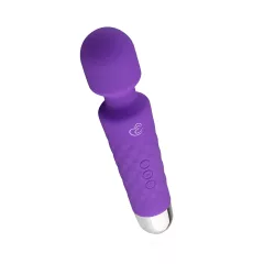   EasyToys - mini masážny vibrátor - nabíjateľný - fialový