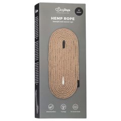 Easytoys Hemp Rope - bondage lano (10m) - prírodné
