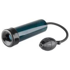 Easytoys - vákuová pumpa na penis - čierna