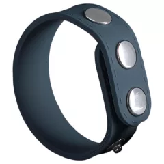   Boners - nastaviteľný erekčný krúžok na penis - L - silikón sivý