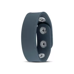   Boners - nastaviteľný erekčný krúžok na penis - L - silikón sivý