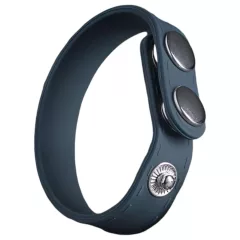   Boners - nastaviteľný erekčný krúžok na penis S/M - silikón sivý