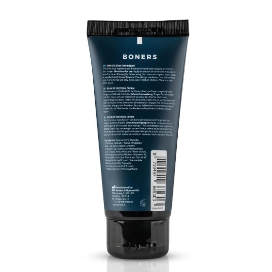 Boners - stimulačný intímny krém pre mužov - 100 ml