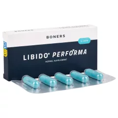   Boners Libido Performa - výživový doplnok v kapsulách pre mužov (5 ks)