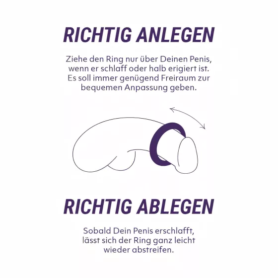 Boners - silikónové erekčné krúžky sada - 6 ks - sivé