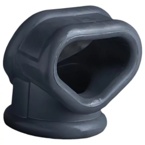 Boners - erekčný krúžok a sťahovač semenníkov - silikón sivý