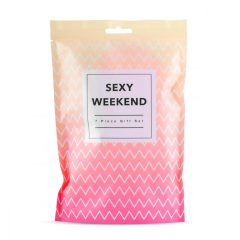   LoveBoxxx Sexy Weekend - súprava s vibrátorom (7 dielna sada)