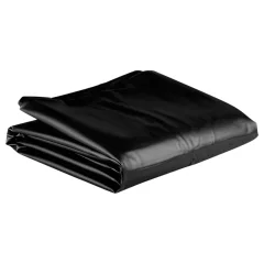   Easytoys - posteľná plachta z latexu - 180x230 cm - čierna