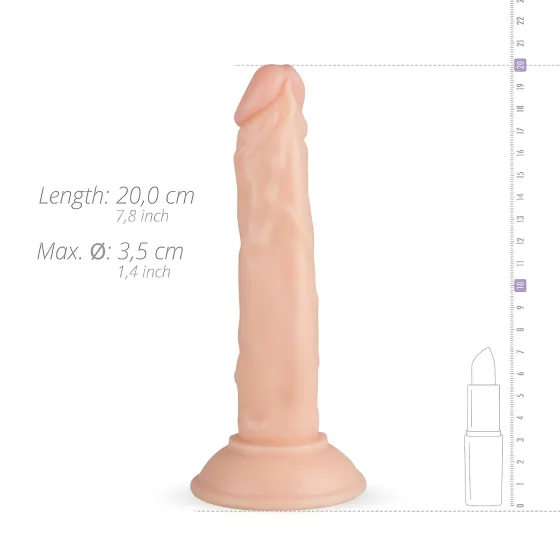 Real Fantasy Blane - realistický dildó - 20 cm - telová farba