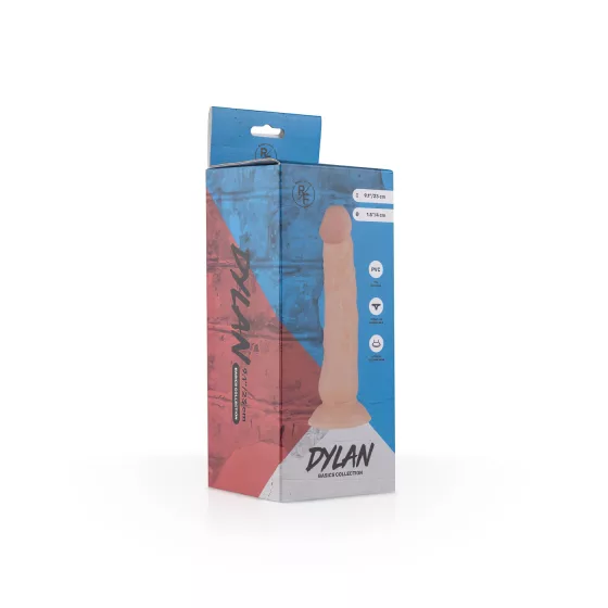 Real Fantasy Dylan - realistický dildo - 23 cm - telová farba