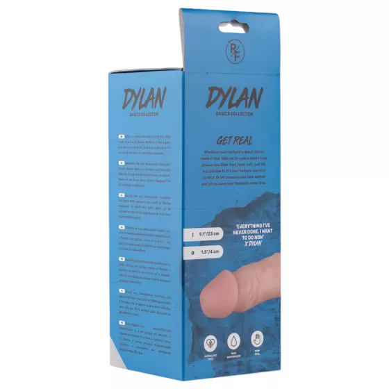 Real Fantasy Dylan - realistický dildo - 23 cm - telová farba