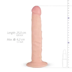   Real Fantasy Scott - realistický dildo - 25 cm - telová farba