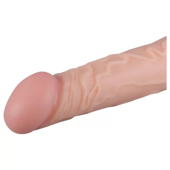 Real Fantasy Shawn - realistický veľký dildo - 35 cm - naturálna farba