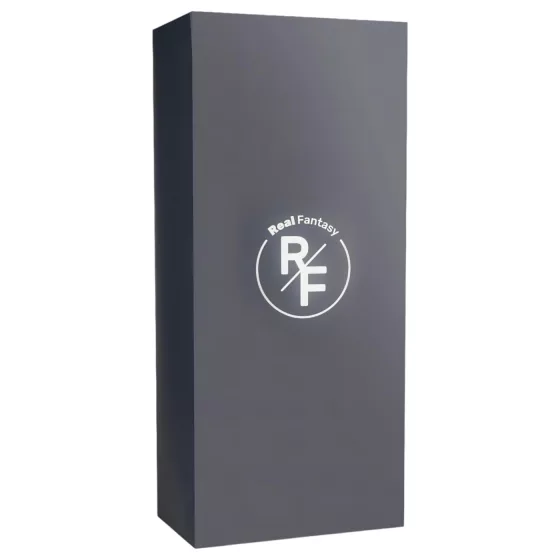 Real Fantasy Elvin - vibrátor na batérie - realistický - 28 cm - telová farba