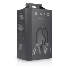   Saiz Premium - elektrická odsávačka na prsia - malá - priehľadná/čierna
