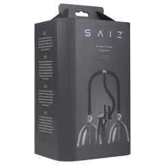   Saiz Premium - elektrická odsávačka na prsia - malá - priehľadná/čierna