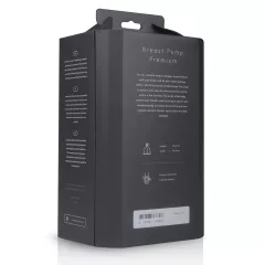  Saiz Premium - elektrická odsávačka na prsia - malá - priehľadná/čierna