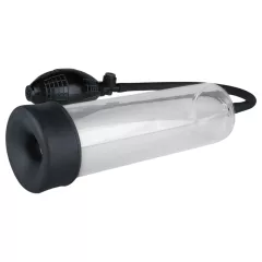 Boners č. 1 - vákuová pumpa na penis (priehľadná)