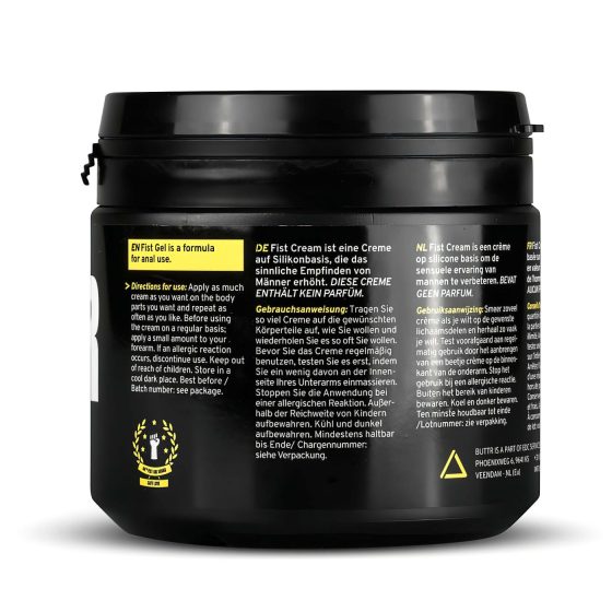 BUTTR - fisting krém - lubrikačný krém na päsťovanie - 500ml