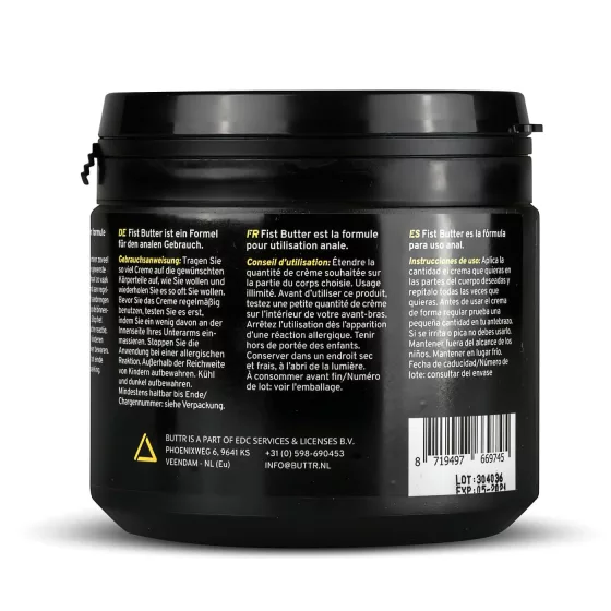 BUTTR - fisting lubrikant maslo - 500 ml