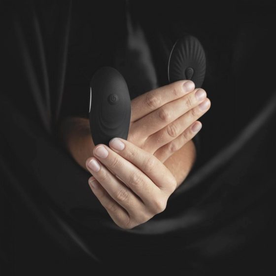 Sway No.3 - nabíjacie vibračné nohavičky - čierne (S-L)