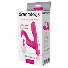   Dreamtoys Essentials - nositeľné vibračné nohavičky s dráždičom bodu G (magenta)