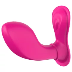   Dreamtoys Essentials - nositeľné vibračné nohavičky s dráždičom bodu G (magenta)