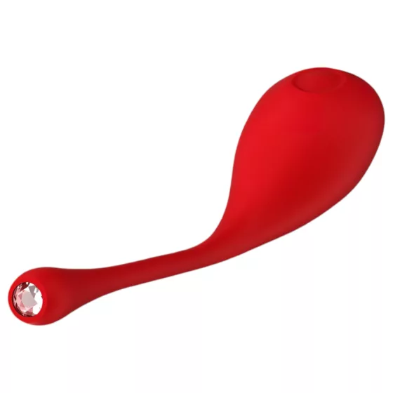 Red Revolution Metis - vibračné vajíčko - akumulátor, vodotesné, červené