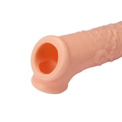   RealStuff Extender 6,5 - návlek na penis - telová farba (17cm)