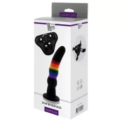 Colorful Love - nasadzovací dildo - farebné