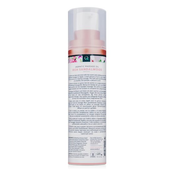 Exotiq - masážny olej s vôňou santalového dreva - 100 ml