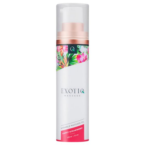 Exotiq - masážny olej s vôňou jahody - 100 ml