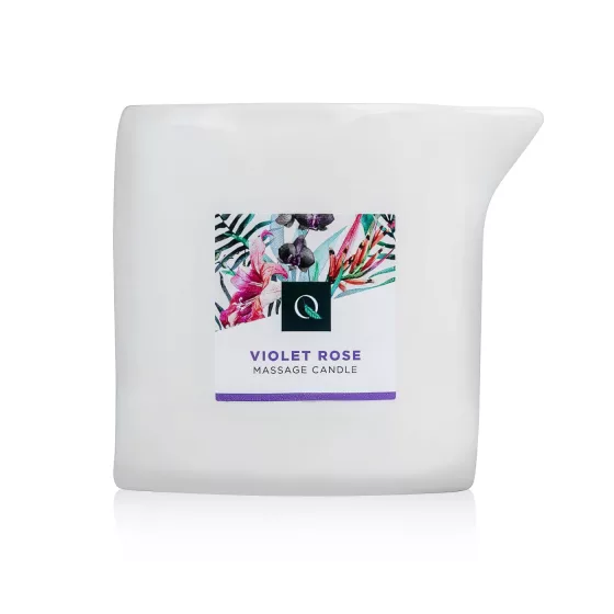 Exotiq - masážna sviečka - vôňa ruže - 200g