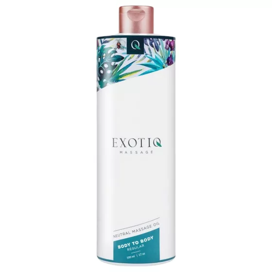 Exotiq - masážny olej na telo - dlhotrvajúci efekt - 500ml