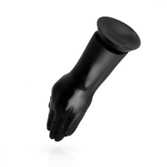   BUTTR Double Trouble - dildo dvojitá ruka s prísavkou (čierne)