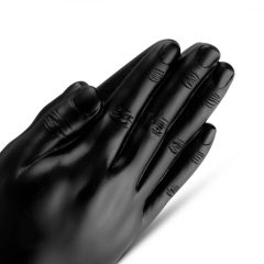   BUTTR Double Trouble - dildo dvojitá ruka s prísavkou (čierne)