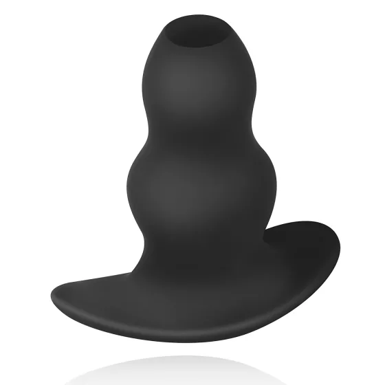 BUTTR - dutý análny expandér dildó - čierny
