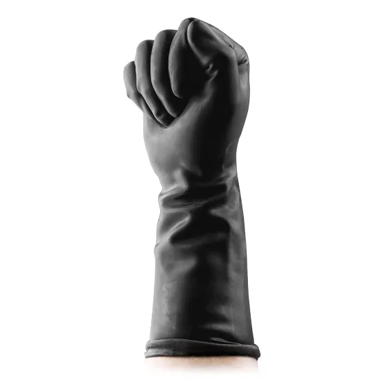 BUTTR - fisting rukavice - latex - čierne
