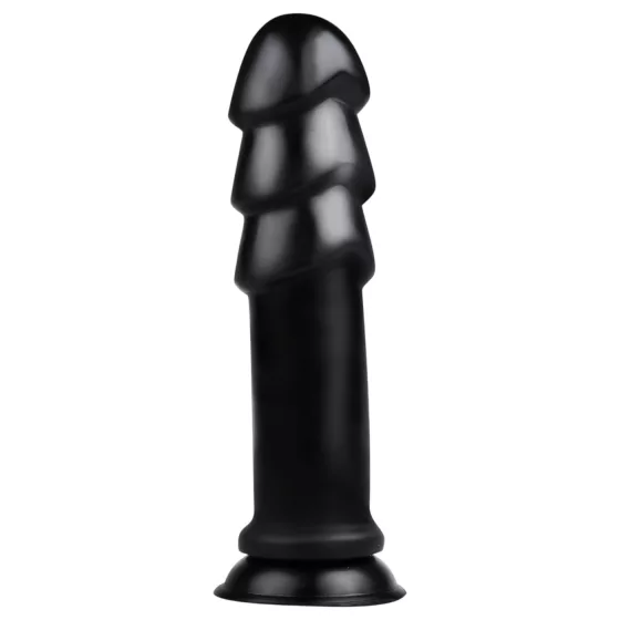 BUTTR Madbull Muzzl - realistický dildo s prísavkou - čierny