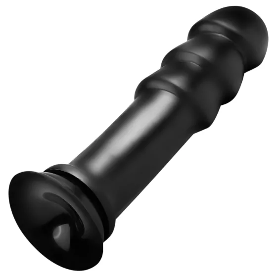 BUTTR Madbull Muzzl - realistický dildo s prísavkou - čierny