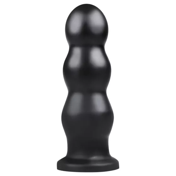 BUTTR Tactical III - realistický dildó s prísavkou - čierny