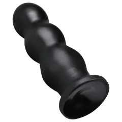   BUTTR Tactical III - realistický dildó s prísavkou - čierny