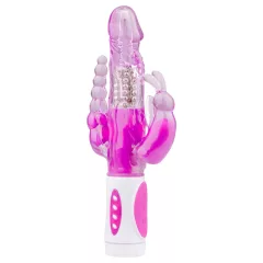 Easytoys Raving Rabbit - 3-ramenný vibrátor (ružový)